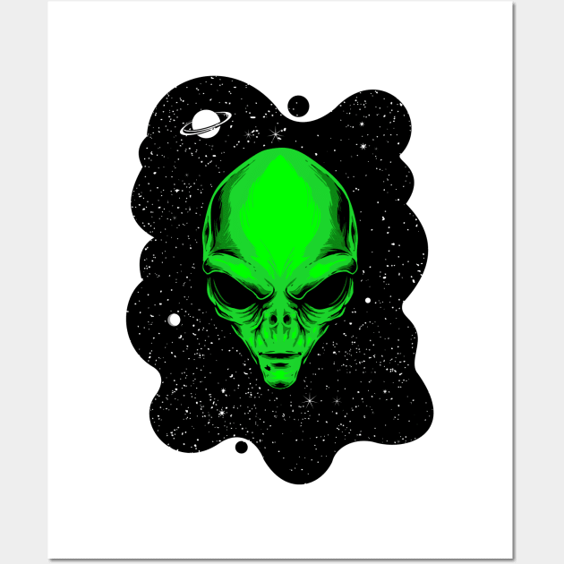 UFOS Wall Art by Mad77store